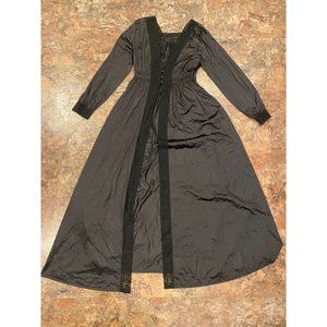 Amazing vintage black robe